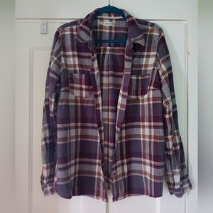 Maurices purple flannel
